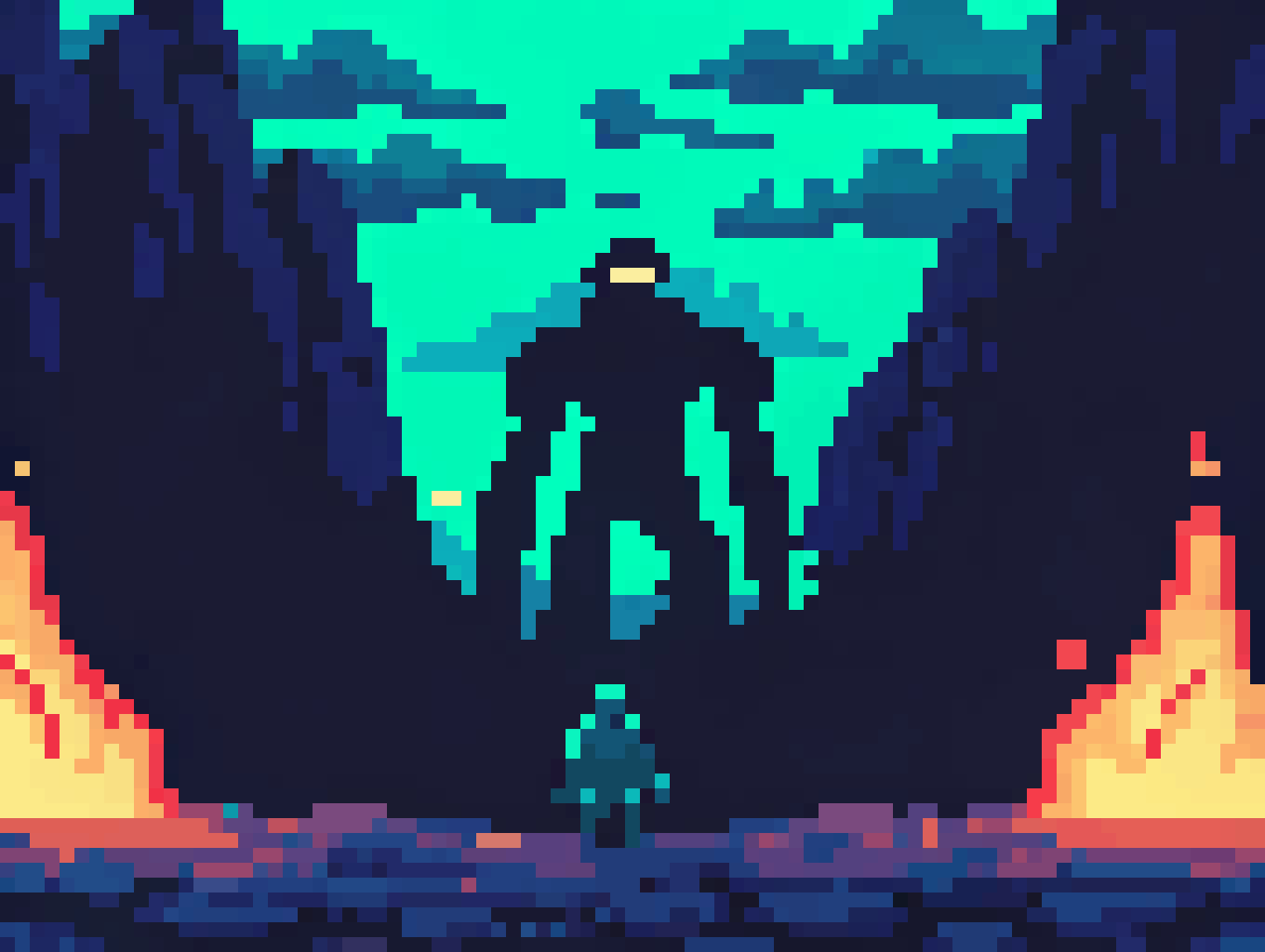 among the shadows